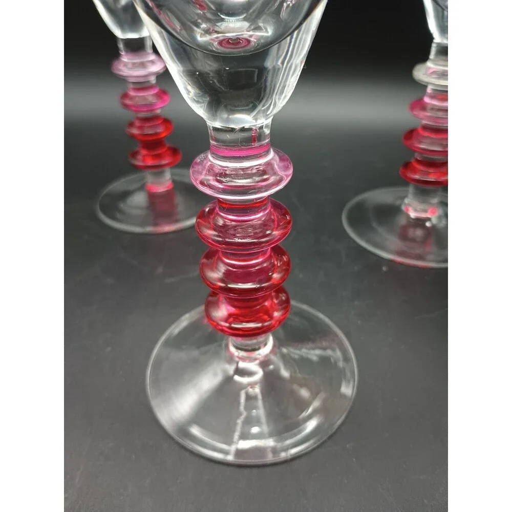 Three Pier 1 Goblets / Wine Glasses - 9